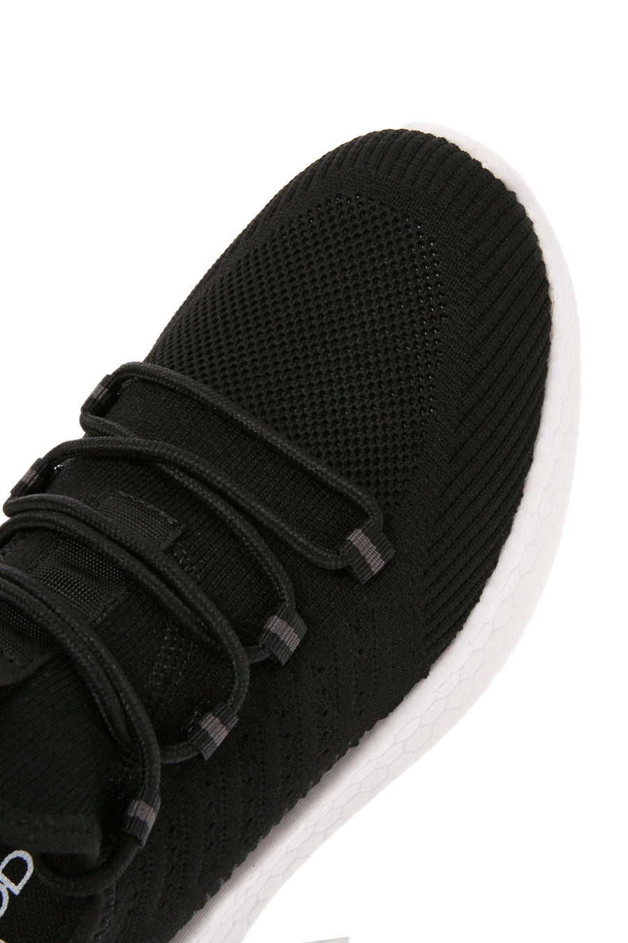 Derimod Zero Men's Black Lace-Up Thick Soled Fabric Sneaker