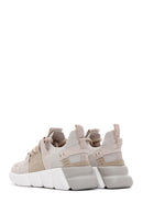 Women's Beige Thick Soled Sneaker | Derimod