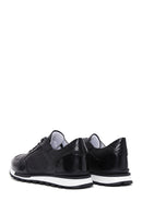 Men's Black Leather Sneaker | Derimod