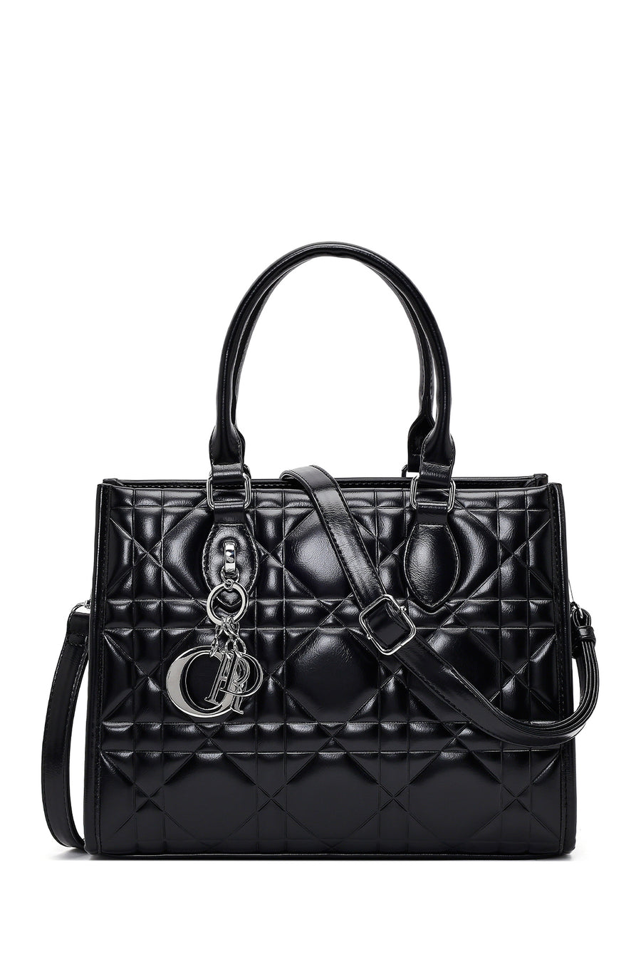 Woman Black Long-Strap Quilted Classic Shoulder Bag 26PBD2838KP | Derimod