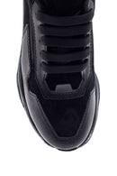 Kadın Siyah Deri Yüksek Taban Sneaker | Derimod