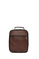 Men's Brown Long Strap Leather Handbag | Derimod