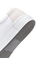 Women's Leather Zipper Detailed Sneaker | Derimod