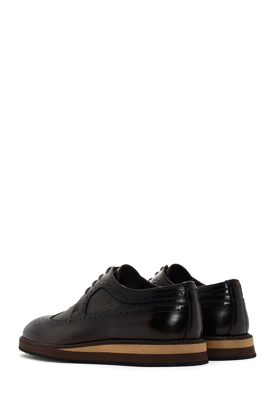 
Men's Brown Leather Casual Shoes
