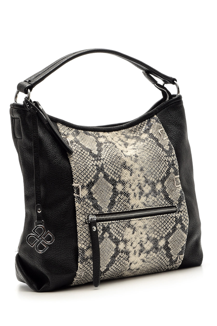 Women's Snakeskin Patterned Shoulder Bag