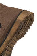 Men's Mink Nubuck Leather Chelsea Boot | Derimod