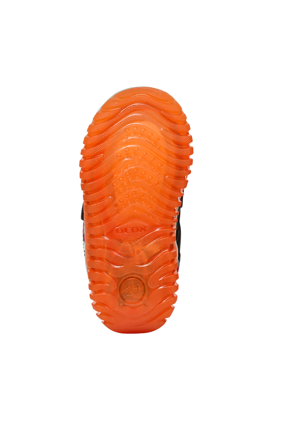 Geox Erkek Bebek Siyah Inek Bantlı Deri Sneaker