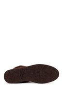 Woman Brown Suede Boots | Derimod
