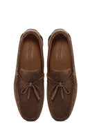 Men's Mink Suede Leather Loafer | Derimod