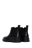 Men's Black Leather Boots | Derimod