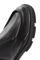 Men's Black Leather Chelsea Boots | Derimod