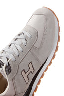 Hammer Jack Men's Beige Peru Suede Leather Sneaker | Derimod