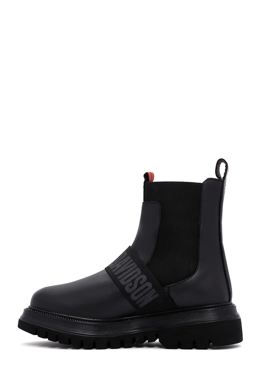 Harley Davidson Men's Black Thick Soled Chelsea Boots