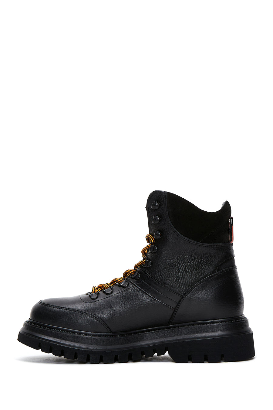 Harley Davidson Men's Black Stein Leather Boots Thick Soled Boots