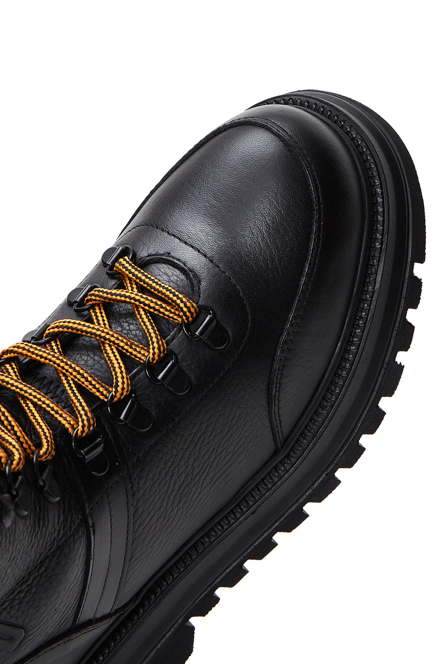 Harley Davidson Men's Black Stein Leather Boots Thick Soled Boots
