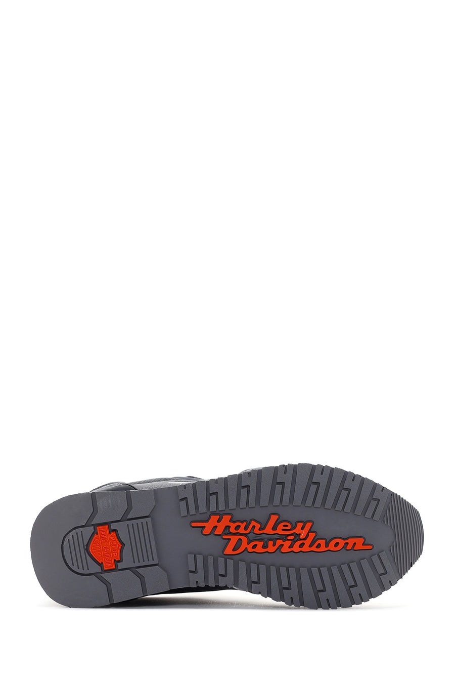 Harley Davidson Erkek Chevelle Gri Süet Detaylı Sneaker