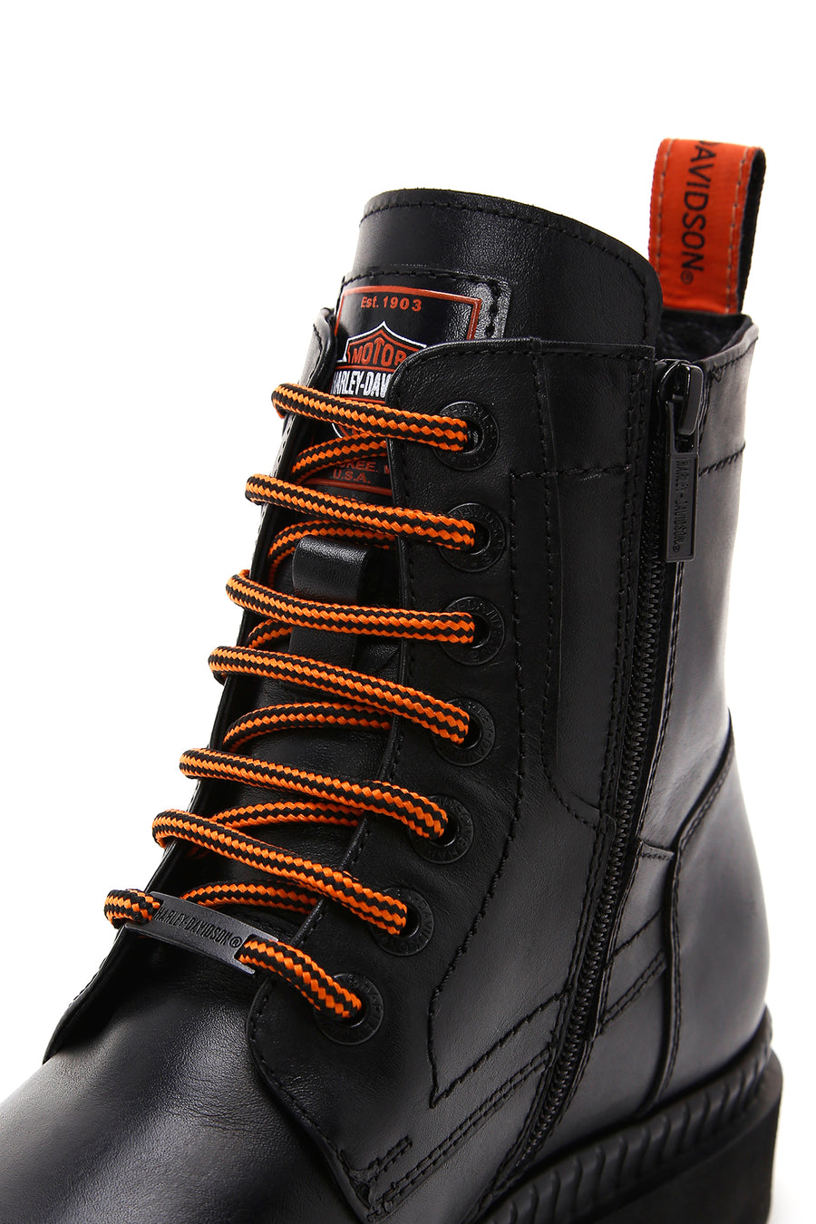 Harley Davidson Men's Black Jordan Leather Boots
