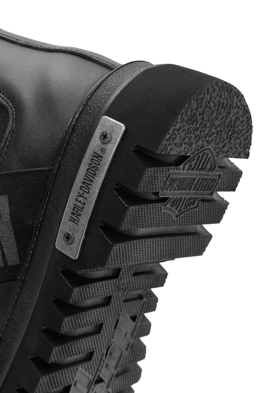 Harley Davidson Women's Black Nefud Leather Chelsea Boots