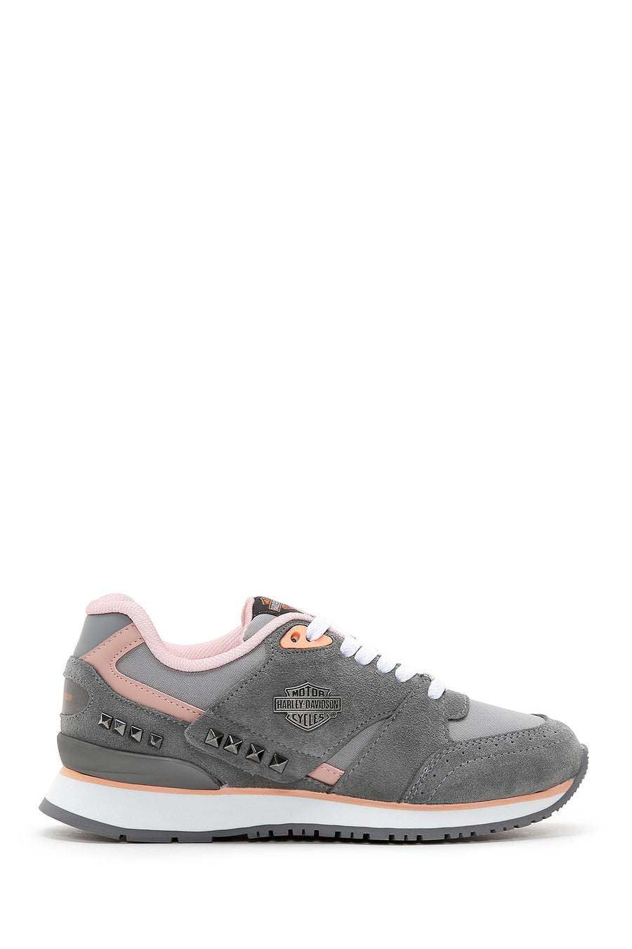 Harley Davidson Kadın Gri Buick GNX Sneaker 021Z100586 | Derimod
