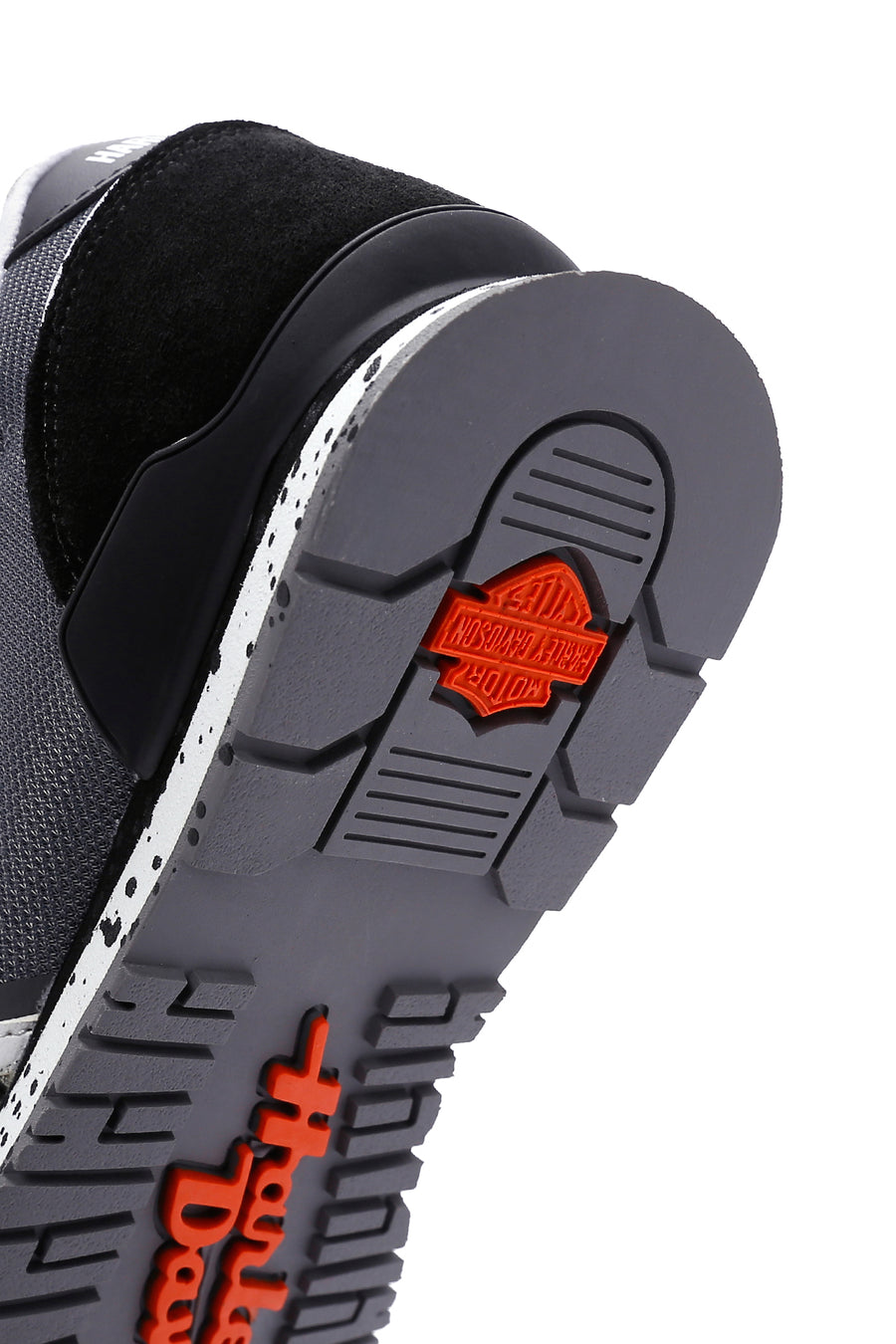 Harley Davidson Kadın Chevelle Siyah Süet Detaylı Sneaker