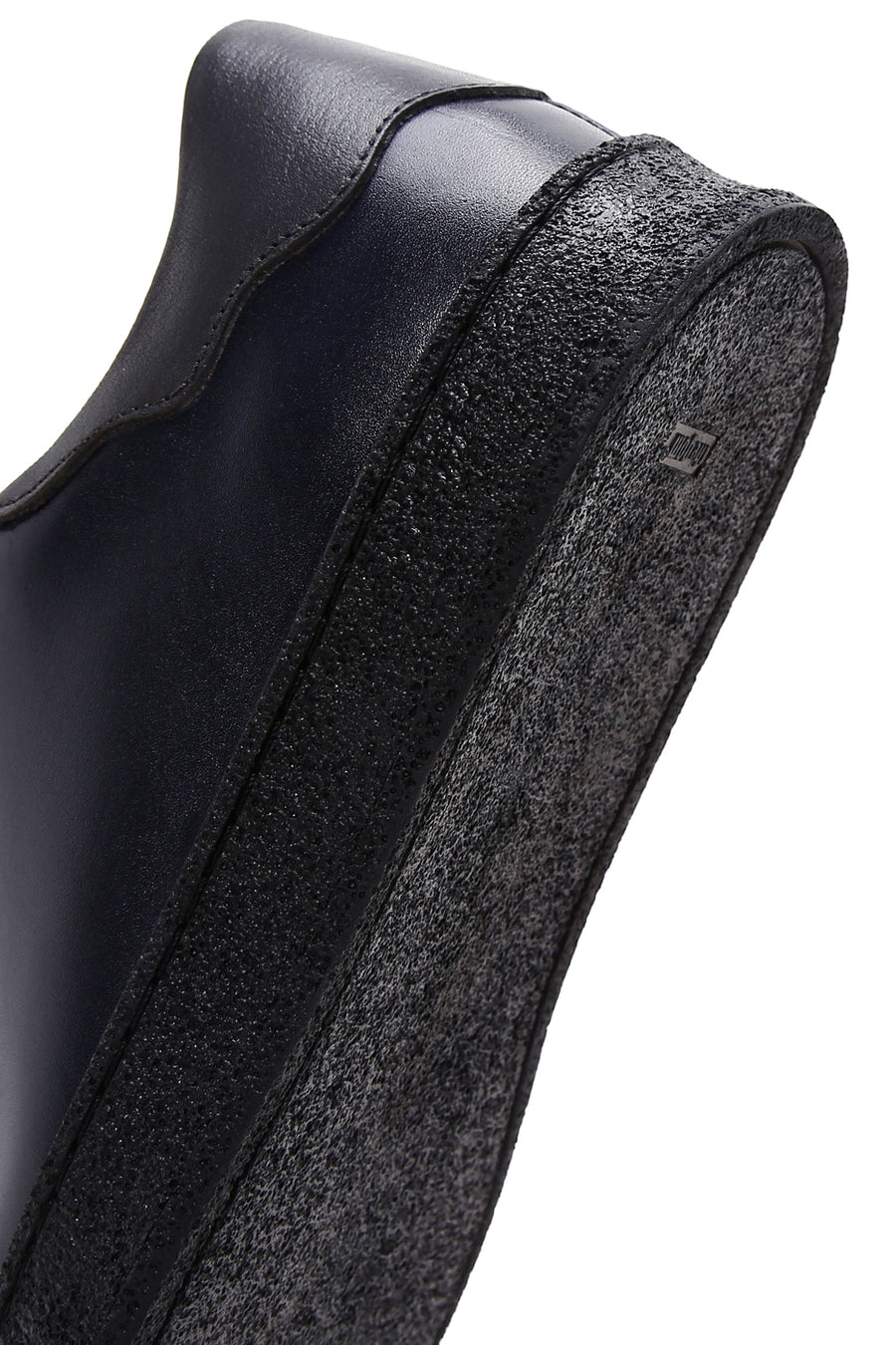 Men's Navy Blue Leather Sneaker