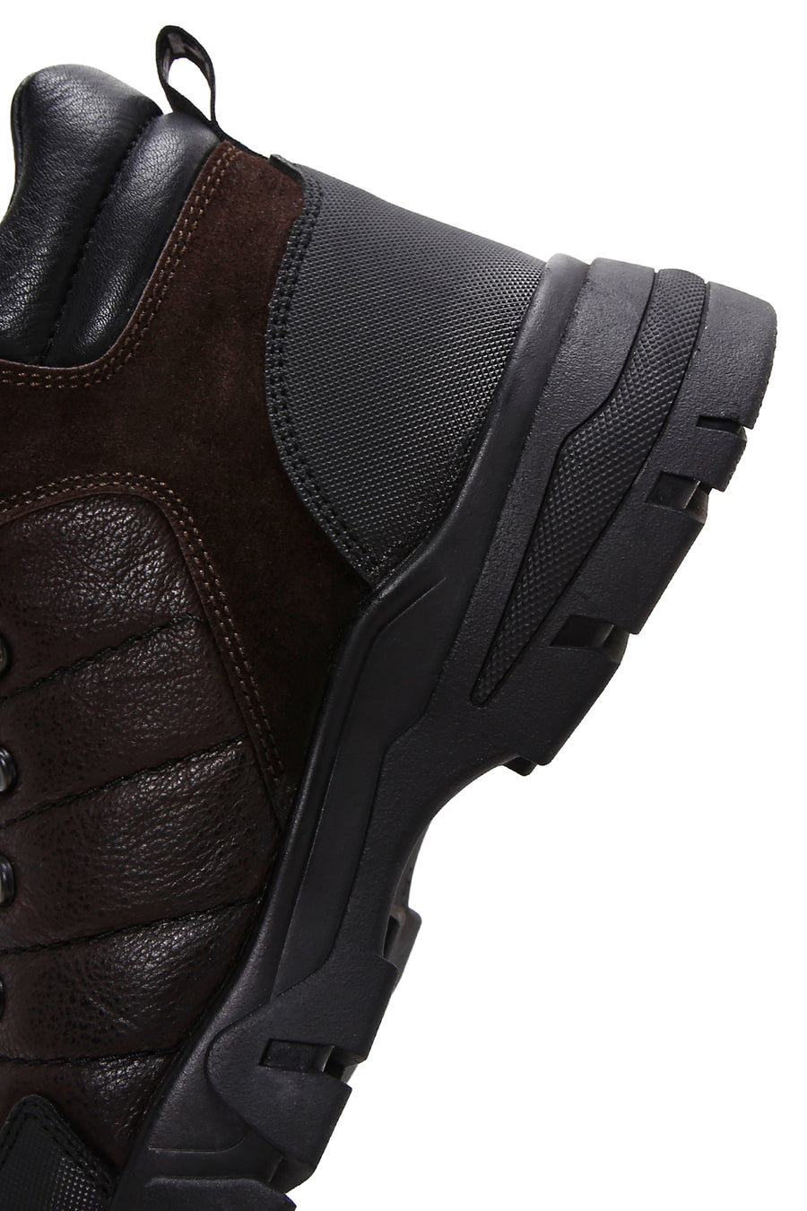 Men's Brown Leather Sports Boots