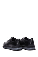 Men's Black Leather Sneaker | Derimod