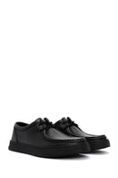 Men's Black Lace-up Leather Casual Shoes | Derimod