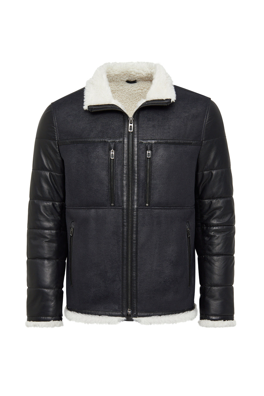 Zermatt Men's Black Teddy Coat 24WGD6556FF | Derimod