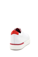 Erkek Beyaz Deri Sneaker | Derimod