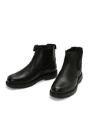 Men's Black Leather Chelsea Boots | Derimod