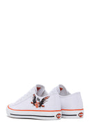 Harley Davidson Erkek Beyaz Peoria Sneaker | Derimod