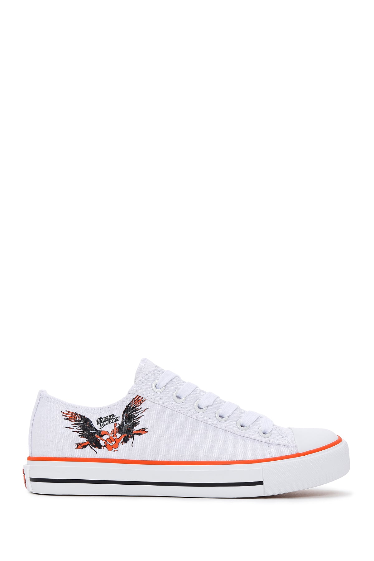 Harley Davidson Kadın Beyaz Sneaker 023Z100155 | Derimod