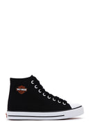 Harley Davidson Kadın Siyah Pittsburgh Bilekli Sneaker | Derimod