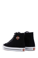 Harley Davidson Kadın Siyah Pittsburgh Bilekli Sneaker | Derimod