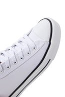 Harley Davidson Kadın Beyaz Ontario Kumaş Sneaker | Derimod