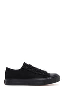 Harley Davidson Women's Black Ontario Fabric Sneaker | Derimod