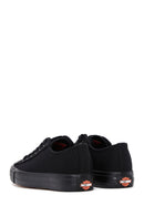 Harley Davidson Women's Black Ontario Fabric Sneaker | Derimod