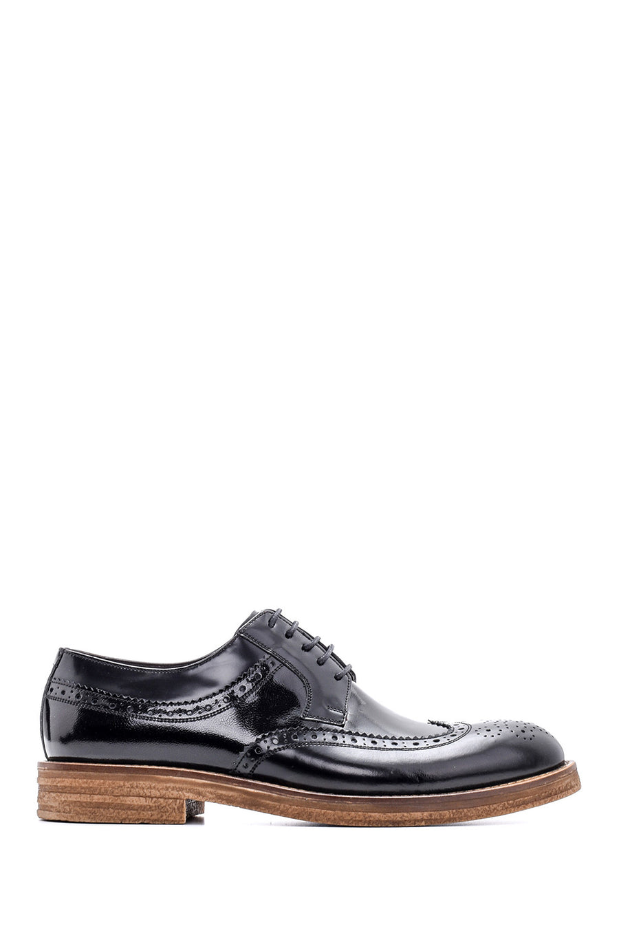 Men's Leather Patent Leather Shoes 19WFD312322 | Derimod