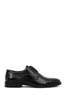 Male Black Lace-Up Leather Casual Shoes | Derimod