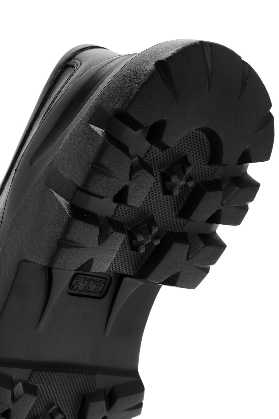 Men's Black Lace-up Leather Casual Shoes