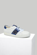 White-Blue Women's Sports Shoes | Derimod