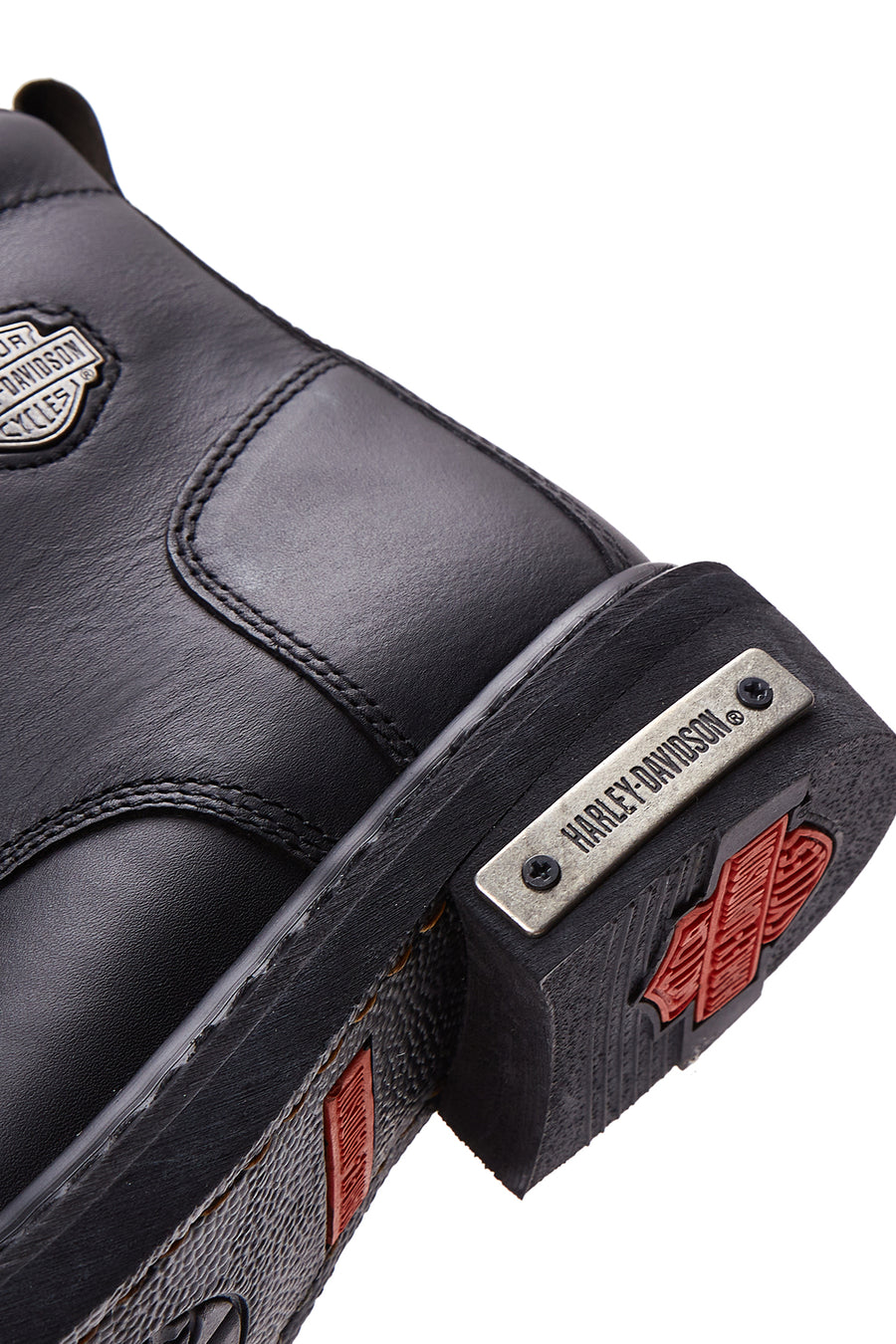 Harley Davidson Kadın Siyah Deri Gibson Postal Bot