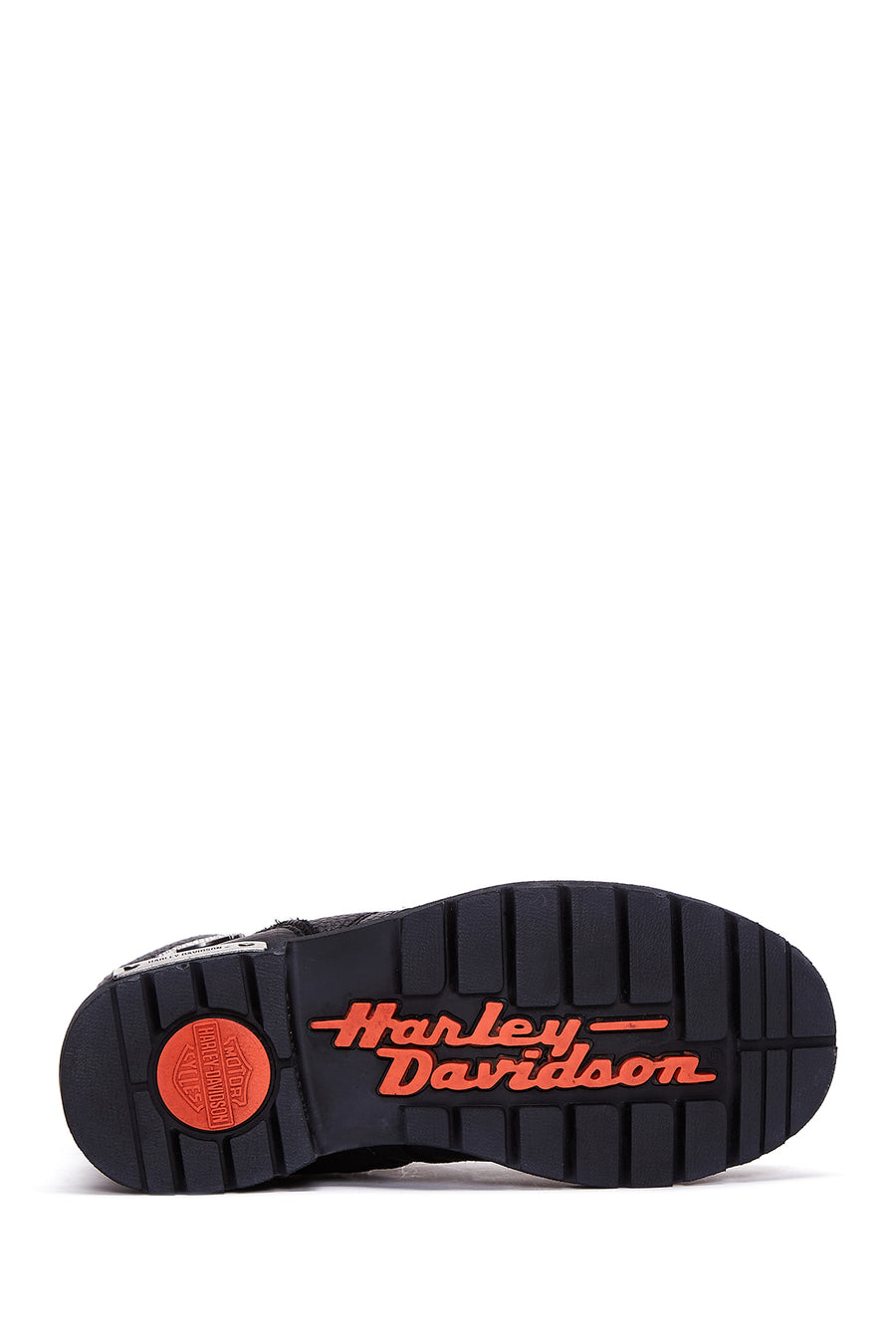 Harley Davidson Kadın Siyah Colmar Fermuarlı Postal Deri Bot