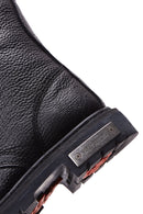 Harley Davidson Kadın Siyah Colmar Fermuarlı Postal Deri Bot | Derimod