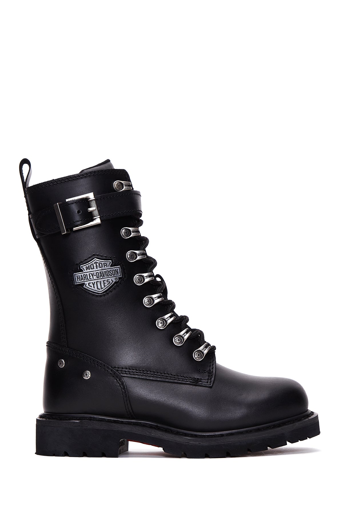 Harley-Davidson Kadın Siyah Gladis Deri Postal Bot 025G100385 | Derimod