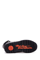 Harley-Davidson Kadın Siyah Gladis Deri Postal Bot | Derimod