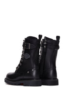 Harley-Davidson Kadın Siyah Gladis Deri Postal Bot | Derimod