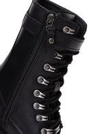 Harley-Davidson Kadın Siyah Gladis Deri Postal Bot | Derimod