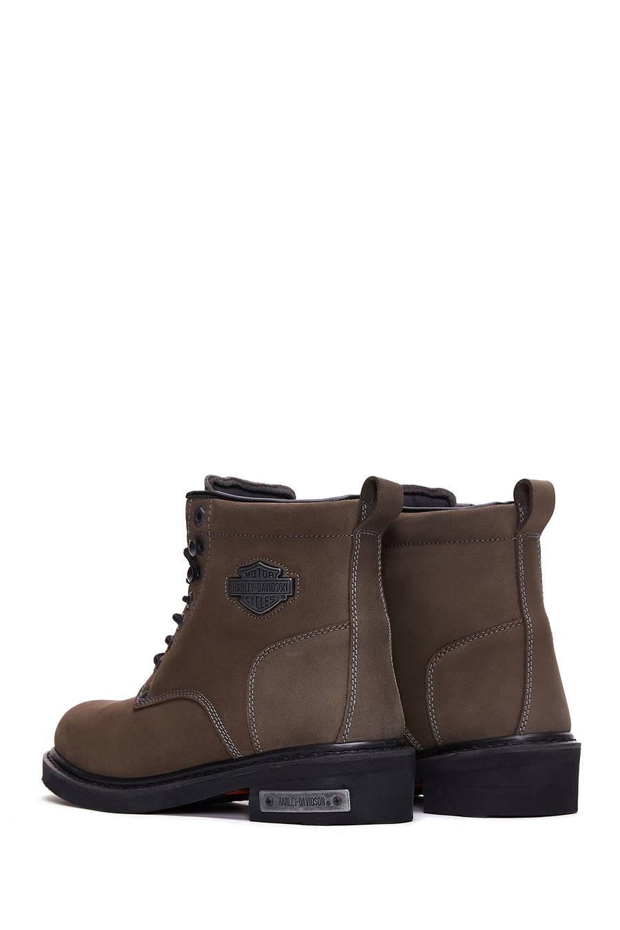 Harley Davidson Men's Mink Nubuck Gibson Leather Boots